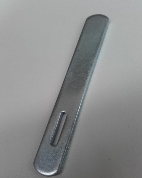 photo of the tilted support for the adjustable tilted shelf bracket for Plankwall® slatwall 